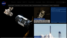 What Nasa.gov website looked like in 2022 (2 years ago)