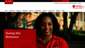 What Ncsu.edu website looked like in 2022 (2 years ago)