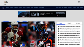 What Nfl.com website looked like in 2022 (2 years ago)