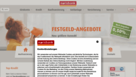 What Norisbank.de website looked like in 2022 (4 years ago)