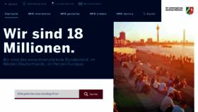 What Nrw.de website looked like in 2022 (2 years ago)