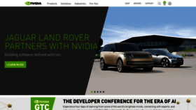 What Nvidia.com website looked like in 2022 (2 years ago)
