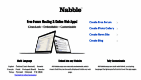 What Nabble.com website looked like in 2022 (2 years ago)