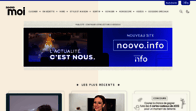 What Noovomoi.ca website looked like in 2022 (2 years ago)
