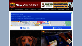 What Newzimbabwe.com website looked like in 2022 (2 years ago)