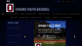 What Northsideyouthbaseball.org website looked like in 2022 (2 years ago)