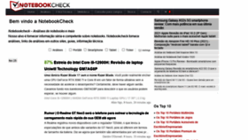 What Notebookcheck.info website looked like in 2022 (2 years ago)