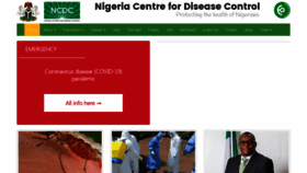 What Ncdc.gov.ng website looked like in 2022 (2 years ago)