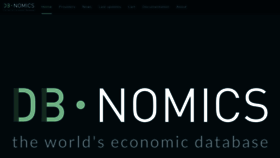 What Nomics.world website looked like in 2022 (2 years ago)