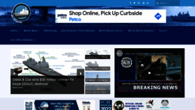 What Navyrecognition.com website looked like in 2022 (2 years ago)