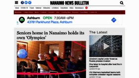 What Nanaimobulletin.com website looked like in 2022 (2 years ago)