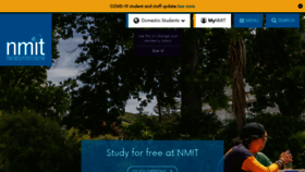 What Nmit.ac.nz website looked like in 2022 (2 years ago)