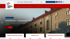 What Npu.cz website looked like in 2022 (2 years ago)
