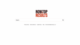 What Nowtopresults.com website looked like in 2022 (2 years ago)