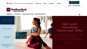 What Needhambank.com website looked like in 2022 (2 years ago)
