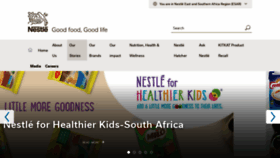 What Nestle-esar.com website looked like in 2022 (2 years ago)