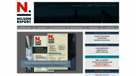 What Nilsonreport.com website looked like in 2022 (2 years ago)