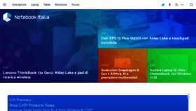 What Notebookitalia.it website looked like in 2022 (2 years ago)