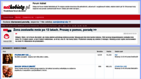 What Netkobiety.pl website looked like in 2022 (2 years ago)