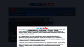 What Newsauto.it website looked like in 2022 (2 years ago)