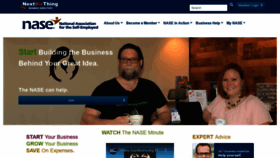 What Nase.org website looked like in 2022 (3 years ago)