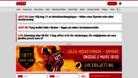 What Nsd.se website looked like in 2022 (2 years ago)
