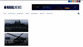 What Navalnews.com website looked like in 2022 (2 years ago)