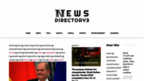 What Newsdirectory3.com website looked like in 2022 (2 years ago)