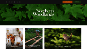What Northernwoodlands.org website looked like in 2022 (2 years ago)