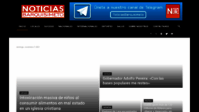 What Noticiasbarquisimeto.com website looked like in 2022 (2 years ago)