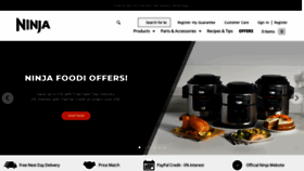 What Ninjakitchen.co.uk website looked like in 2022 (2 years ago)