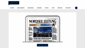 What Nordsee-zeitung.de website looked like in 2022 (2 years ago)
