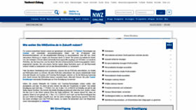 What Nwzonline.de website looked like in 2022 (2 years ago)