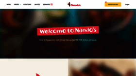 What Nandos.ca website looked like in 2022 (2 years ago)