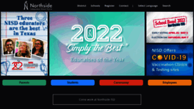 What Nisd.net website looked like in 2022 (2 years ago)