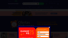 What Novomundo.com.br website looked like in 2022 (2 years ago)