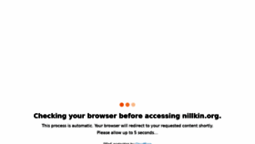 What Nillkin.org website looked like in 2022 (2 years ago)