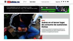 What Netnoticias.mx website looked like in 2022 (2 years ago)