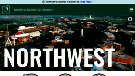 What Nwmissouri.edu website looked like in 2022 (2 years ago)
