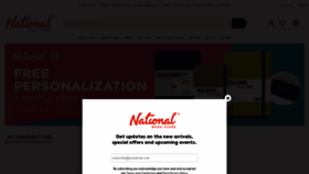 What Nationalbookstore.com website looked like in 2022 (2 years ago)