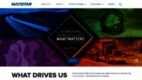 What Navistar.com website looked like in 2022 (2 years ago)