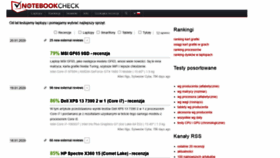 What Notebookcheck.pl website looked like in 2022 (2 years ago)