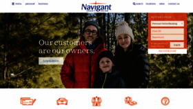 What Navigantcu.org website looked like in 2022 (2 years ago)