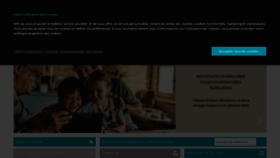 What Notaire.be website looked like in 2022 (3 years ago)