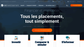 What Net-investissement.fr website looked like in 2022 (2 years ago)