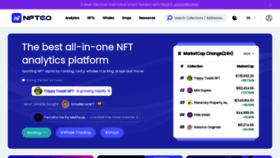 What Nftgo.io website looked like in 2022 (2 years ago)
