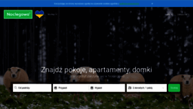 What Noclegowo.pl website looked like in 2022 (3 years ago)