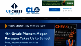 What New.uschess.org website looked like in 2022 (2 years ago)