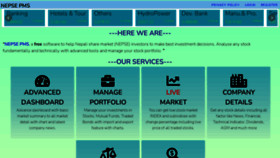What Nepsepms.com website looked like in 2022 (2 years ago)