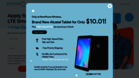 What Newphone.com website looked like in 2022 (2 years ago)